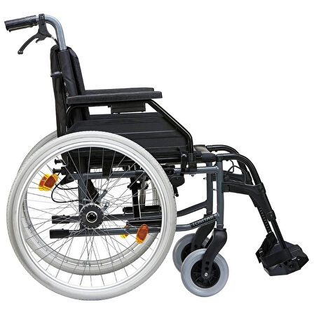 DIETZ Alüminyum Manuel Tekerlekli Sandalye | Avrupa Kalitesi Güvenilir Konforlu Tasarım Tomtar MR-LG