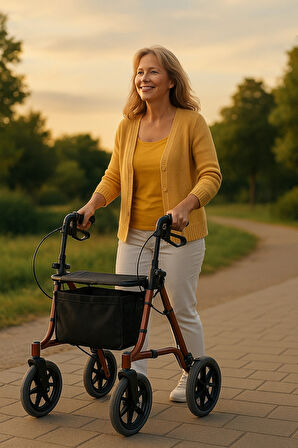 DIETZ Alüminyum Rollatör | Avrupa Kalitesinde Hafif ve Dayanıklı Tasarım TAİMA M