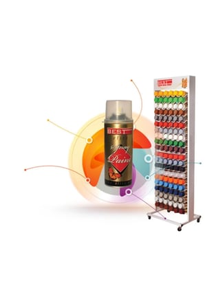 Elite 9301 Beyaz Eşya Beyazı Spray Boya 400ml 1 Adet - 400 ml