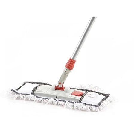 Nemli Palet Yedek Mop Paspas 60 Cm. / Nem Alıcı Mop - Pamuklu / Beyaz - 5 Adet