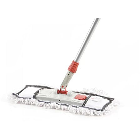 Ekol Nemli Palet Yedek Mop Paspas - 60 Cm - Pamuklu - Beyaz - 1 Adet