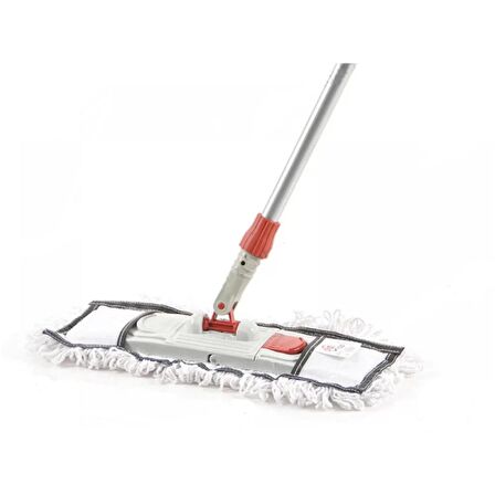 Ekol Nemli Palet Mop Nem Alıcı Geniş Paspas - 80 Cm - Pamuklu - Beyaz - 1 Adet