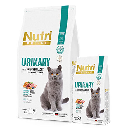 Nutri Feline 2Kg Yetişkin Somon Etli  Adult Urinary Kedi Maması