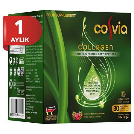 Cosvia Collagen Hidrolize Peptid 30 Saşe