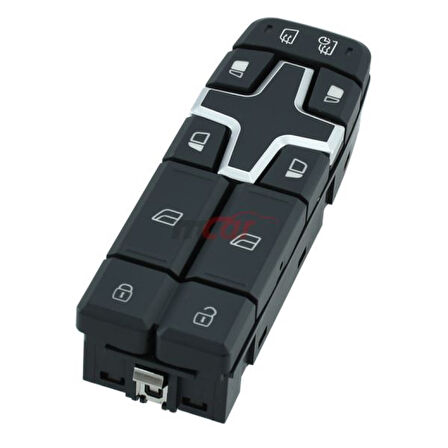 Volvo Truck Cam Dugmesi Sol Cerceveli Ayna Ayarlı Katlamalı Volvo Fh-Fm 96-13 Sol - Kraw An-5114