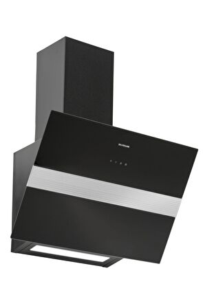 SİLVERLİNE Siyah Bold 60 cm Davlumbaz 3472
