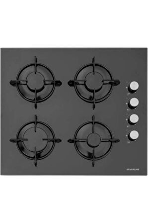 Silverline Siyah Cam Ankastre Set Bo6502b01 - Cs5349b01 - 3420 Classy