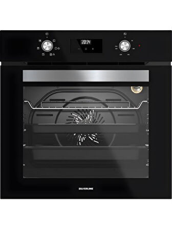 Silverline BO6502B02 72 Lt. Siyah Ankastre Fırın