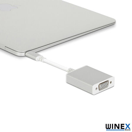 Global Type-C to VGA Hdtv Dönüştürücü Adaptör WNE0052