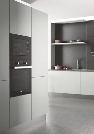 Häfele Luce Mikrodalga Fırın 60 cm 20 L Izgara Fonksiyonlu Siyah