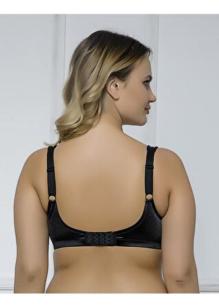 Moonlight 10527 Siyah Balensiz Toparlayıcı Sütyen 