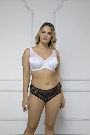 2122 Beyaz Minimizer Toparlayıcı Sütyen (BALENLİ)