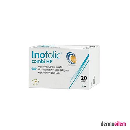 İnofolic Combi HP 20 Kapsül