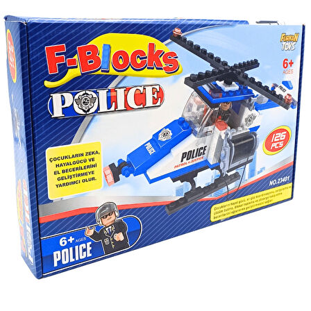 F-Blocks Polis Lego Serisi 126 Parça FR38002