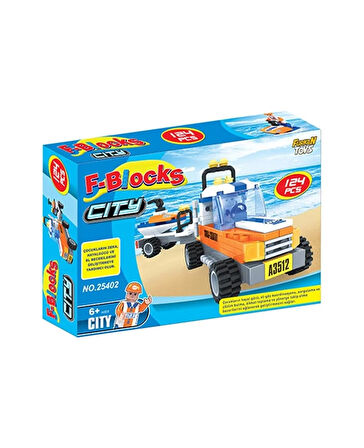 124 Parça City Lego Seti 8095