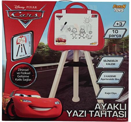 Furkan Toys Cars Ayaklı Yazı Tahtası 3+ Yaş