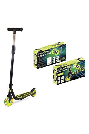 2 5 Yaş Ve Üzeri Neon Scooter Siyah 50 Kg