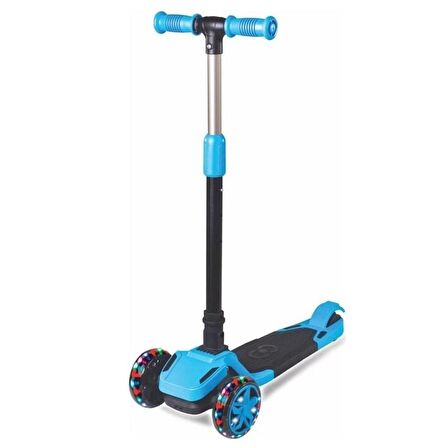 Cool Wheels Tulpar Işıklı Katlanabilir Scooter Mavi - Fr59359