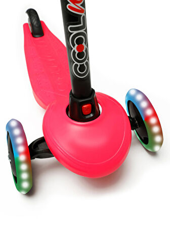 Cool Wheels Işıklı Scooter Pembe