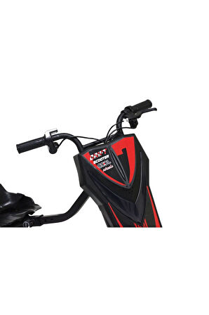 Cool Wheels Işıklı Drift Scooter, Elektrikli, Müzikli, 8+ Üstü Kırmızı FR59946