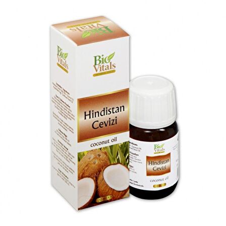 Bio Vitals Hindistan Cevizi Yağı 20 ml