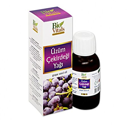 Bio Vitals Üzüm Çekirdeği Yağı 50 ml