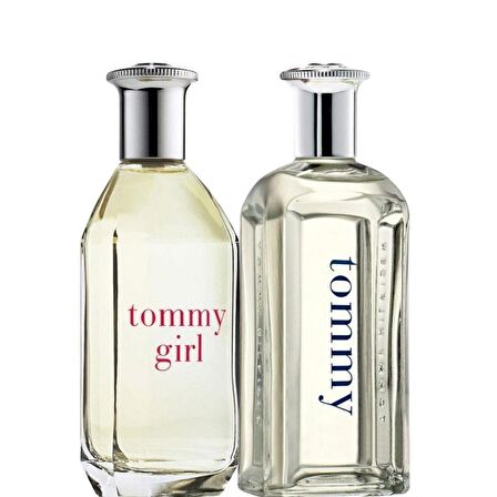 Tommy Hilfiger EDT 100 ml Kadın + Erkek Parfüm Seti