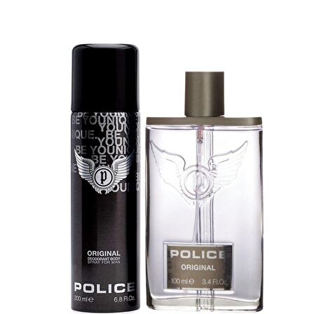 Police Original EDT 100ml + Body Spray 200ml Erkek Parfüm Set