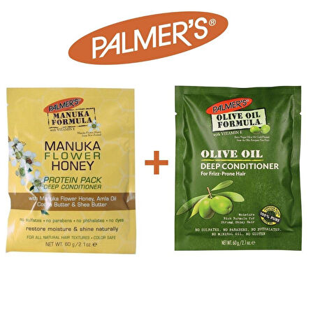 Palmer's Manuka Formula Manuka Flower Honey+Olive Oil Formula Deep Conditioner Saç Bakım Serisi