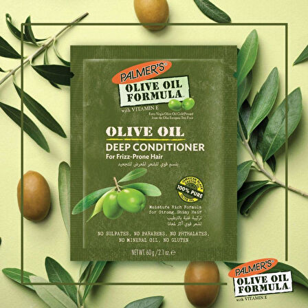 Palmer's Manuka Formula Manuka Flower Honey+Olive Oil Formula Deep Conditioner Saç Bakım Serisi