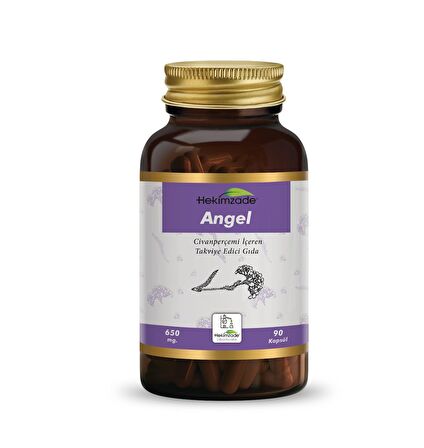 ANGEL 90 KAPSÜL 650mg - Civanperçemi İçeren Takviye Edici Gıda