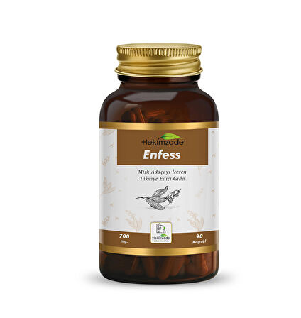 ENFESS 90 KAPSÜL 700mg - Misk Adaçayı İçeren Takviye Edici Gıda