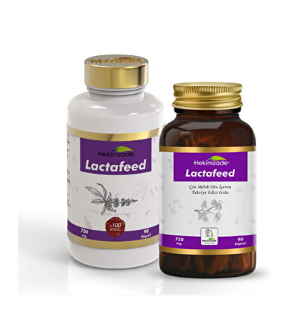 LACTAFEED 90 KAPSÜL 750mg - Çin Melek Otu İçeren Takviye Edici Gıda