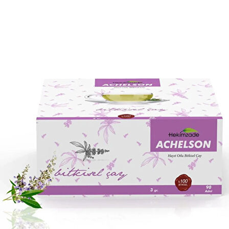 Achelson Paket Çay - Hayıt Otlu Bitkisel Karışım 60 Adet (3gr)