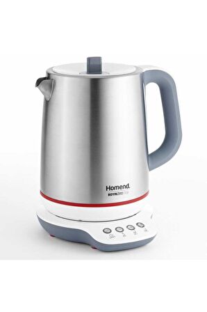 Homend Royaltea 1709H Konuşan 1800 W Çelik 1.9 lt Elektrikli Çay Makinesi 