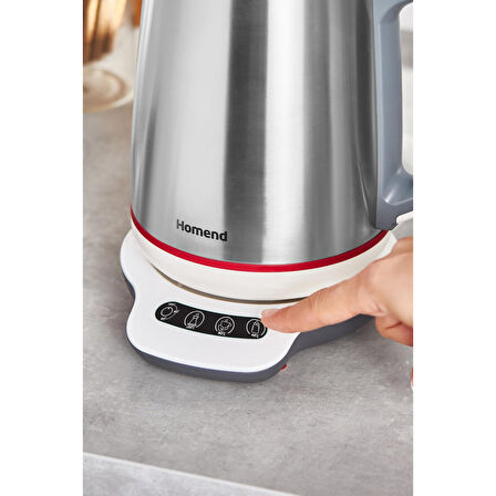 Homend Royaltea 1709h 1800 W Çay Makinesi Inox 