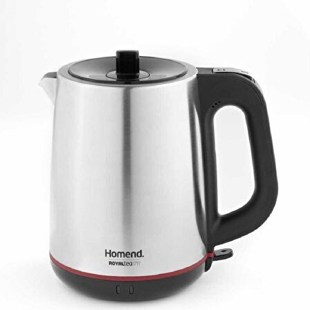 Homend Royaltea 1711H 2000 W Çelik 1.9 lt Elektrikli Çay Makinesi 