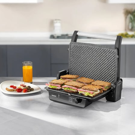 Homend Toastbuster 1334H Tost Makinesi Mat Siyah