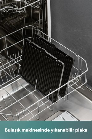 Homend Grilliant 1340H Inox Gövde Döküm Plaka Tost ve Izgara Makinesi