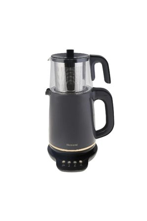 Homend Gold 4'lü Elektrikli Çeyiz Seti Tost, Kahve, Çay Makinesi ve Blender Seti Antrasit