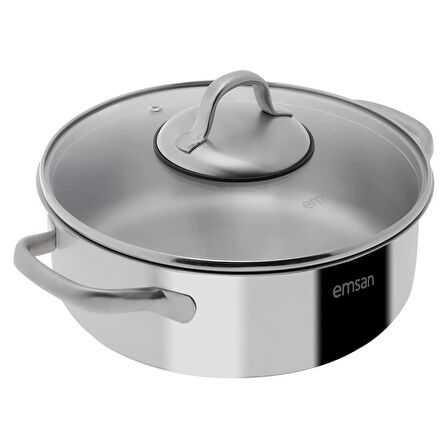 Emsan Steel Force Karnıyarık Tencere 22 Cm