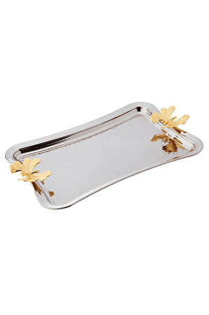 Emsan Butterfly Tepsi Platin