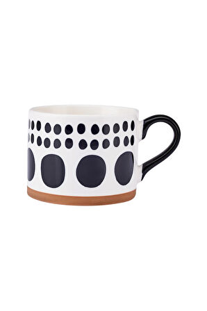 Emsan Simple Dots New Bone Kupa 410 ml