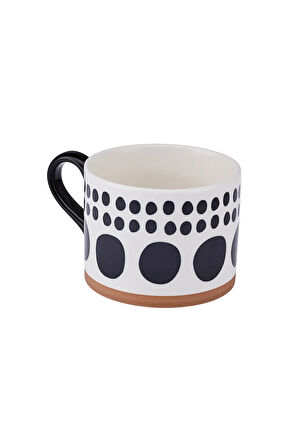 Emsan Simple Dots New Bone Kupa 410 ml