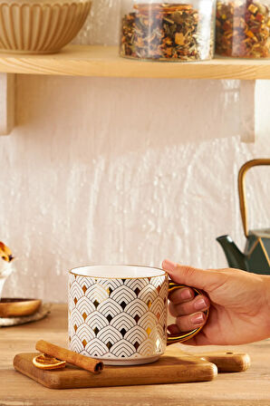 Emsan Elegant Design Kupa 435 ml Gold