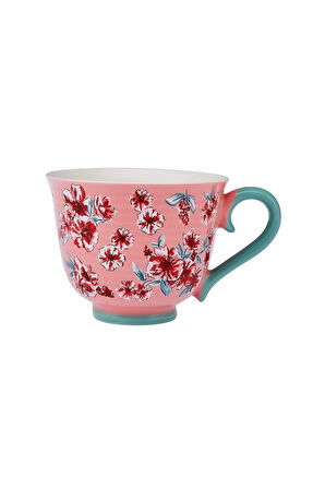 Emsan Blossom New Bone Kupa 435 ml Pembe