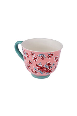 Emsan Blossom New Bone Kupa 435 ml Pembe