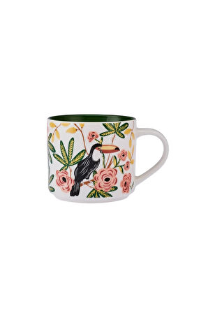 Emsan Tropic New Bone Kupa 406 ml Yeşil Klasik