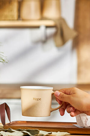 Emsan Hope New Bone Kupa 350 Ml Sarı