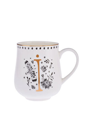 Emsan Artisan İ Letter New Bone Kupa 220 ml
